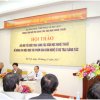 Ông Trần Mạnh Cường, PGĐ Trung tâm phát biểu tại Hội thảo